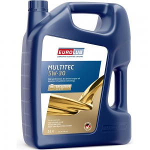 Моторное синтетическое масло EUROLUB MULTITEC 5W30 SL/CF A5/B5, 5л 214005