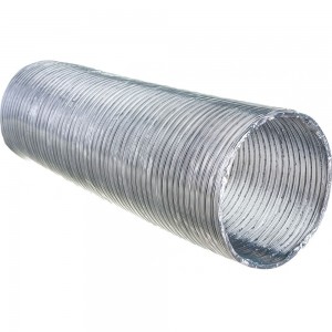 Алюминиевый гофрированный воздуховод (d=125 мм; 3 м) Эвент ВА д=125, 3м