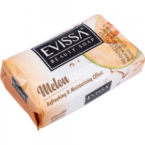 Туалетное мыло EVISSА в картонной упаковке, 100 гр., дыня М5022
