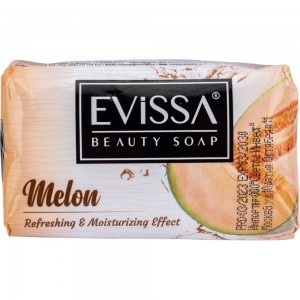 Туалетное мыло EVISSА в картонной упаковке, 100 гр., дыня М5022