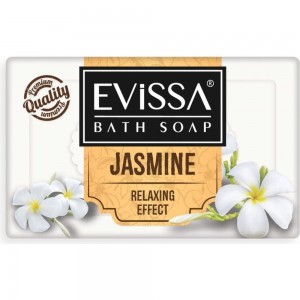 Банное мыло EVISSА пвх пленка,150 гр. жасмин М4049