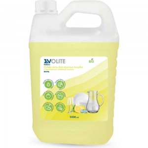Средство для ручного мытья посуды EVOLITE ледяной лимон Биоль 315.5
