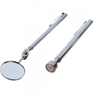 Набор: зеркало телескопическое круглое, 30 мм/магнит телескопический до 1,3 кг, max ЭВРИКА ER-53011