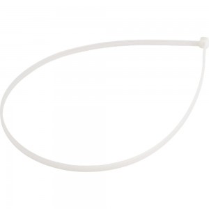 Универсальный пластиковый хомут ЭВРИКА белый 5.0x500мм 50шт ER-05501