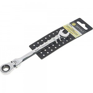 Комбинированный трещоточный шарнирный ключ 13мм ЭВРИКА ER-61013H