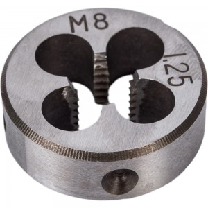 Плашка в пластиковом футляре ЭВРИКА M08x1,25-25мм ER-00812P