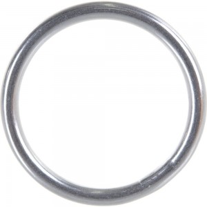 Кольцо ЕВРОПАРТНЕР D35 мм, h-4 мм, полированное, нержав. сталь, 2 шт. G1 0435