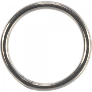 Кольцо ЕВРОПАРТНЕР D40 мм, h-5 мм, полированное, нержав. сталь, 2 шт. G1 0540