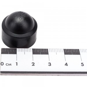 Пластиковый колпачок ЕВРОПАРТНЕР на болт/гайку M12, черный, 16 шт. 5 0221 2