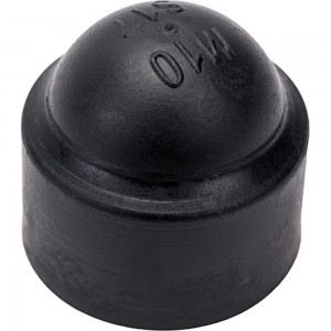 Пластиковый колпачок ЕВРОПАРТНЕР на болт/гайку M10, черный, 18 шт. 5 0070 7