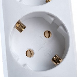Сетевой фильтр ExeGate SP-3-3W 3евро с заземлением 3м защита от перегрузки выключатель с подсветкой белый 221181
