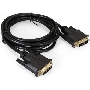 Кабель ExeGate DVI dual link EX-CC-DVI2-1.8 25M 25M, 1,8м, позолоченные контакты 257294