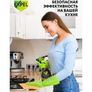 Чистящее средство - спрей для кухни антижир Expel 500 мл (10) TS00020