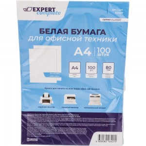 Белая бумага для офисной техники Expert Complete 80 г/м2 A4 100 л 639511