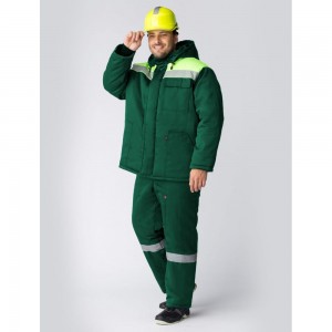 Зимний костюм Факел Партнер NEW, зеленый/лимон, р.48-50, рост 182-188 87469199.004
