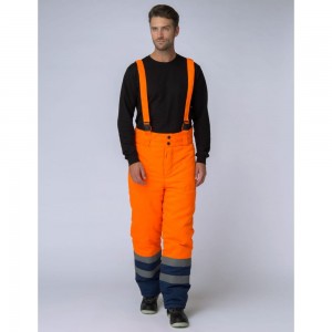 Зимний костюм ФАКЕЛ Дорожник оранжевый/темно-синий, размер 52-54, рост 170-176 87470081.005