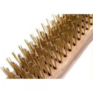 Щетка FALCO металл, с деревянной ручкой, 6-и рядная 656-066