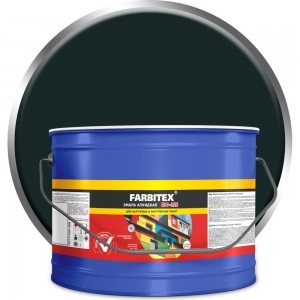 Алкидная эмаль FARBITEX ПФ-115 (темно-серый; 10 кг) 4300005156