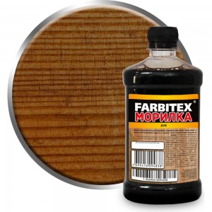Морилка Farbitex (деревозащитная; водная; 0,5 л; дуб) 4100008058