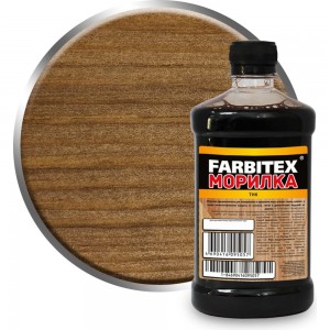 Морилка Farbitex (деревозащитная; водная; 0,5 л; тик) 4100008070