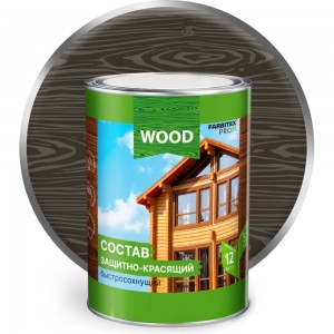 Защитно-красящий состав для древесины FARBITEX (быстросохнущий; палисандр; 0.75 л) 4300008470
