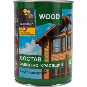 Защитно-красящий состав для древесины FARBITEX (быстросохнущий; палисандр; 0.75 л) 4300008470