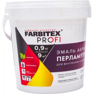 Акриловая универсальная эмаль Farbitex (перламутровая; износостойкая; жемчужная) 4300009436