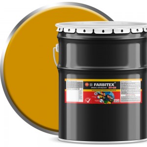 Алкидная эмаль FARBITEX ПФ-115 (желтый; 20 кг) 4300001608