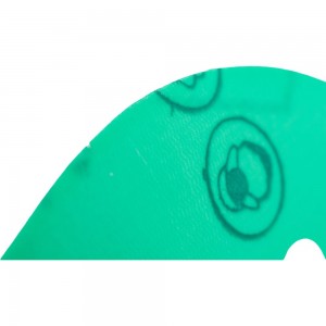 Круг шлифовальный на липучке - зелёный 125 мм, 5 шт, P1500 FASTER TOOLS 8552