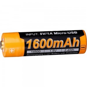 Аккумулятор Fenix 14500 mAh с разъемом для USB ARB-L14-1600U