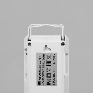 Аварийный светильник FERON LEDх40 6ч. непост. IP20 12903