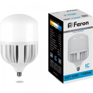 Светодиодная лампа 100W 230V E40 6400K Feron LB-65 25827