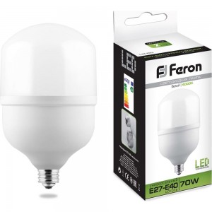 Светодиодная лампа 70W 230V E40 4000K Feron LB-65 25822