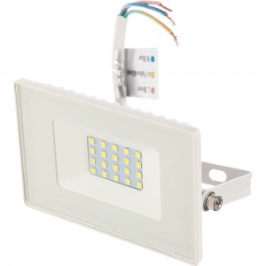 Светодиодный прожектор 2835 SMD 20W 6400K IP65 AC220V/50Hz, белый с матовым стеклом 114*121*26мм FERON LL-919 29494