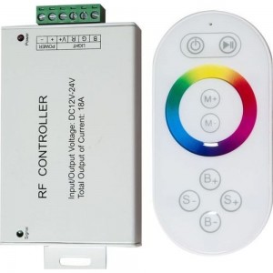 Контроллер для светодиодной ленты с П/У FERON LD56 белый 18А 12-24V 21558
