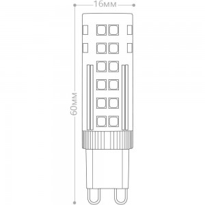 Светодиодная лампа FERON LB-433 7W 230V G9 4000K 25767