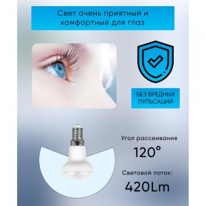 Светодиодная лампа FERON 5W 230V E14, 6400K, LB-439 25518