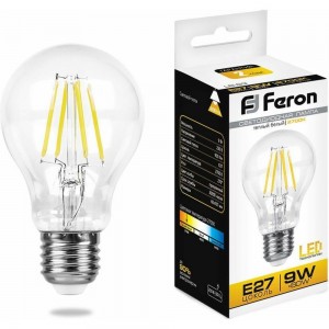 Светодиодная лампа FERON 9W 230V E27 2700K, LB-63 25631