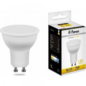 Светодиодная лампа FERON 80LED 7W 230V GU10 2700K, LB-26 25289