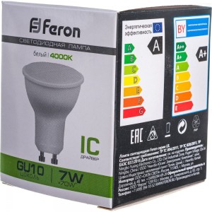 Светодиодная лампа FERON 80LED 7W 230V GU10 4000K, LB-26 25290