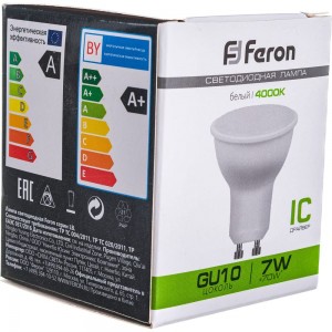 Светодиодная лампа FERON 80LED 7W 230V GU10 4000K, LB-26 25290