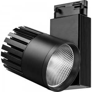Светодиодный трековый светильник на шинопровод FERON AL105 40W, 3600 Lm, 4000К, 35 градусов, черный 29696