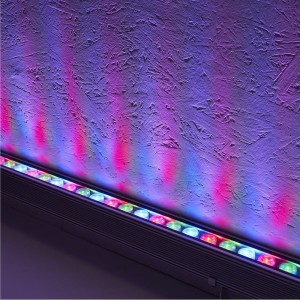 Светодиодный линейный прожектор с DMX FERON LL-892 36LED RGB, 1000х40х48 mm, 36W, 24V, IP65 32259