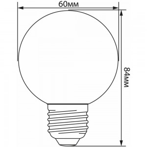 Светодиодная лампа FERON 3W 230V E27 зеленый, LB-371 25907