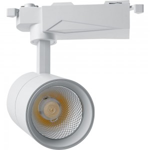 Трековый светодиодный светильник на шинопровод FERON 30W, 2400 Lm, 6400К, белый, AL103 32519