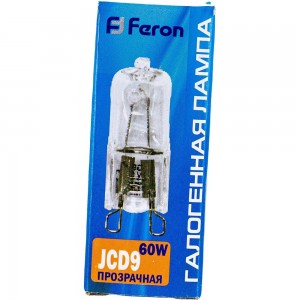 Галогенная лампа FERON 60W, 230V, JCD/G9, JCD9 2777