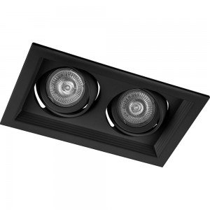 Встраиваемый потолочный светильник FERON MR16 G5.3 черный, DLT202 32442