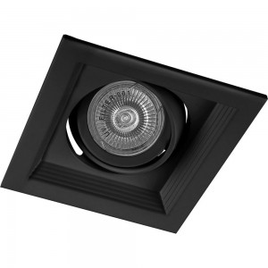 Встраиваемый потолочный светильник FERON MR16 G5.3 черный, DLT201 32441