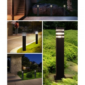 Садово-парковый светильник FERON DH0808 230V, E27, черный 41155