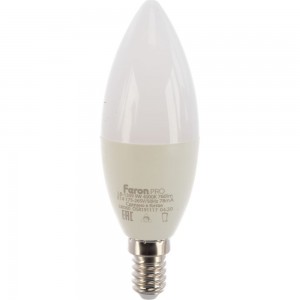 Светодиодная лампа FERON PRO LB-1309 Свеча E14 9W 4000K OSRAM LED 38060